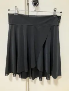 プルオンスカート透けにくい黒L