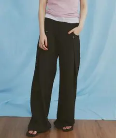 MERLOT サイドラップスラックス