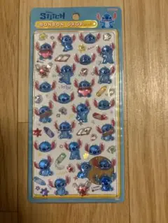 スティッチ ボンボンドロップ シール　プチドロップステッカー