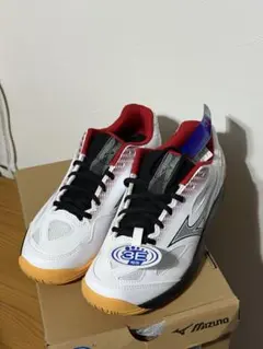 【新品・未使用】　MIZUNO スカイブラスター 3 バドミントン　白　赤