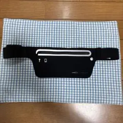 お値下げします。TIGORA ランニング用ウエストポーチ 黒