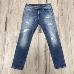 アメリカンイーグル デニムパンツ ダメージ ストレッチ メンズのサムネイル