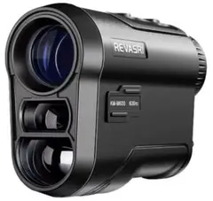 ゴルフ用レーザー距離計 REVASRI 600m 高精度 USB充電式 ブラック