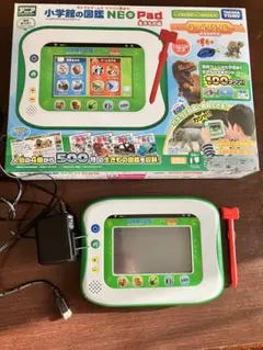 小学館の図鑑　NEO Pad 生き物編　アダプター付