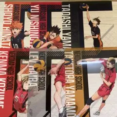 ハイキュー！！　クリアビジュアルポスター