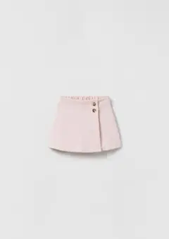 ZARA テクスチャーバミューダスコート　104