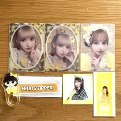 FRUITSZIPPER 早瀬ノエル トレカセット クリアトレカ グッズセット