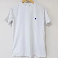 Champion チャンピオン 半袖Tシャツ ワンポイントロゴ ホワイト S
