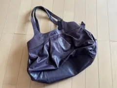 COACH コーチ ハンドバッグ パープル 通勤バッグ