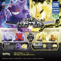 ポケモン ジオラマコレクト サンダース パモ ボチ