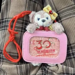 ディズニーランド 30周年ハピネスイヤー シェリーメイ ぬいぐるみ付きパスケース