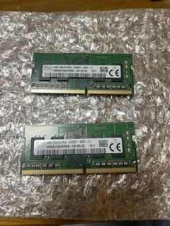 X*G様 SK hynix ノートPC用メモリ 4GB 2枚セット - メルカリ