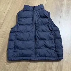 値下げ❣️UNIQLO ダウンベスト ネイビー 120cm