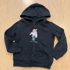 Polo Ralph Lauren 黒 フード付きパーカー 6/120