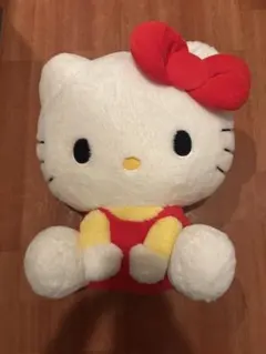 希少☆ハローキティ ビッグ ぬいぐるみ レトロ - メルカリ