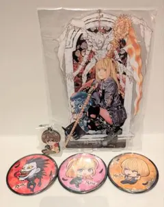 デスノート　ラッキー缶バッジBOX　弥海砂　アクリルスタンド