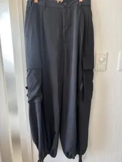 HARE ブラックカーゴパンツ Sサイズ