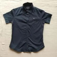 【90s】 Polo Jeans Co. 半袖シャツ 紺 Sサイズのサムネイル