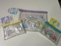 DAISOサンリオメッシュケース3点セット