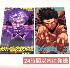 呪術廻戦　モジュロ　２巻　特典　イラストカード　五条悟　両面宿儺　２種セット