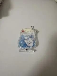 サンリオキャラクターズ　カスタムアクリルチャーム　クリームソーダ　シナモン