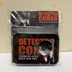 【新品未開封】名探偵コナン シールフレーク入り缶ケース 江戸川コナン