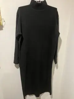 avv ニットワンピース　ブラック