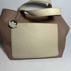 コウペイちゃん　トートバッグ　コウペンちゃんチャーム付き