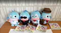 ゆるかわサンリオキャラクターズマスコット ハンギョドン　ダンディズム　4種セット