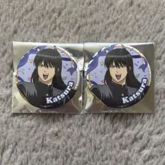 3年Z組銀八先生 agf 缶バッジ 桂小太郎 2点セット