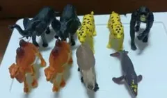 動物フィギュアセット 9体