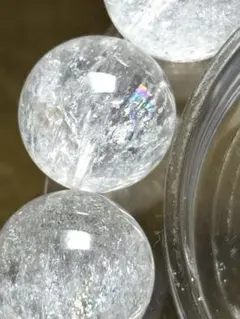 七星陣 パワーストーン アイリスクォーツ 虹入 浄化 天然石 置物
