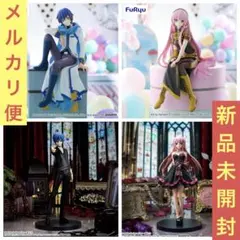 【新品未開封】KAITO 巡音ルカ フィギュア ぬーどるストッパー等 4種セット