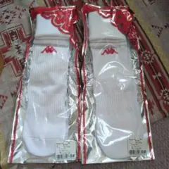 Kappa ホワイトソックス 19〜21cm 2足セット