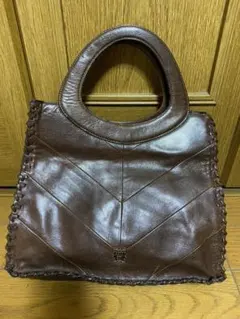 【2/4削除します】アナスイ　　ブラウン　ハンドバッグ