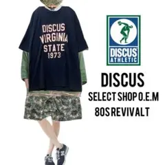 00s 特注【o.e.m】DISCUS 80srevival 当店限Tシャツ　Fのサムネイル