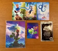 マリオギャラクシー映画カード・ズートピアカードセット