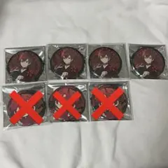 騎士A KnightA 騎士X KnightX ばぁう 缶バッジ