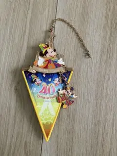 東京ディズニーリゾート 40周年 ミッキー キーホルダー　ガーランド