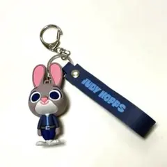 ズートピア2 ハッピーくじ　Ｆ賞　ラバーマスコットキーホルダー　ジュディ