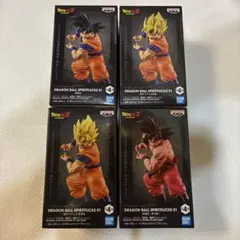 ドラゴンボール SPIRITFLICKS 01 孫悟空 フィギュア 全4種セット