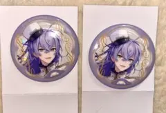 にじさんじ Dytica 星導ショウ サンリオ キラキラ缶バッジ