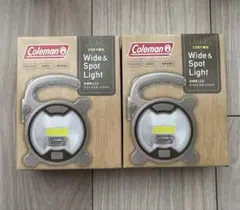 Coleman Wide & Spot Light 2個セット