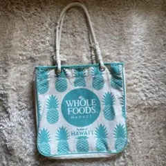 Whole Foods Market パイナップル柄エコバッグ