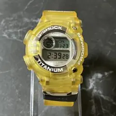G-SHOCK フロッグマン クリアグリーン×オレンジ 稼働品 電池交換済