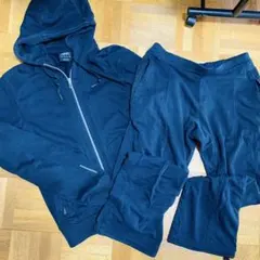 adidas スウェットジャージ上下セット ブラック
