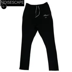 NOISESCAPE / サルエル ジャージ ブラック Ｌ c057