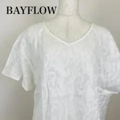 BAYFLOW ベイフロー Vネック 半袖シャツ 0830Bのサムネイル