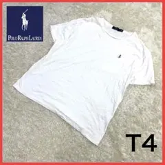 送料無料！ポロラルフローレン ポニーロゴ クルーネック 半袖 Tシャツ 刺繍ロゴのサムネイル