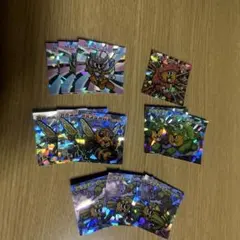 最強王図鑑×ビーバー　シール12枚